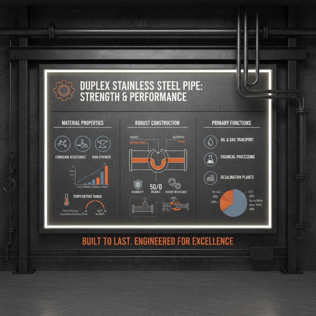 stainless steel duplex pipe