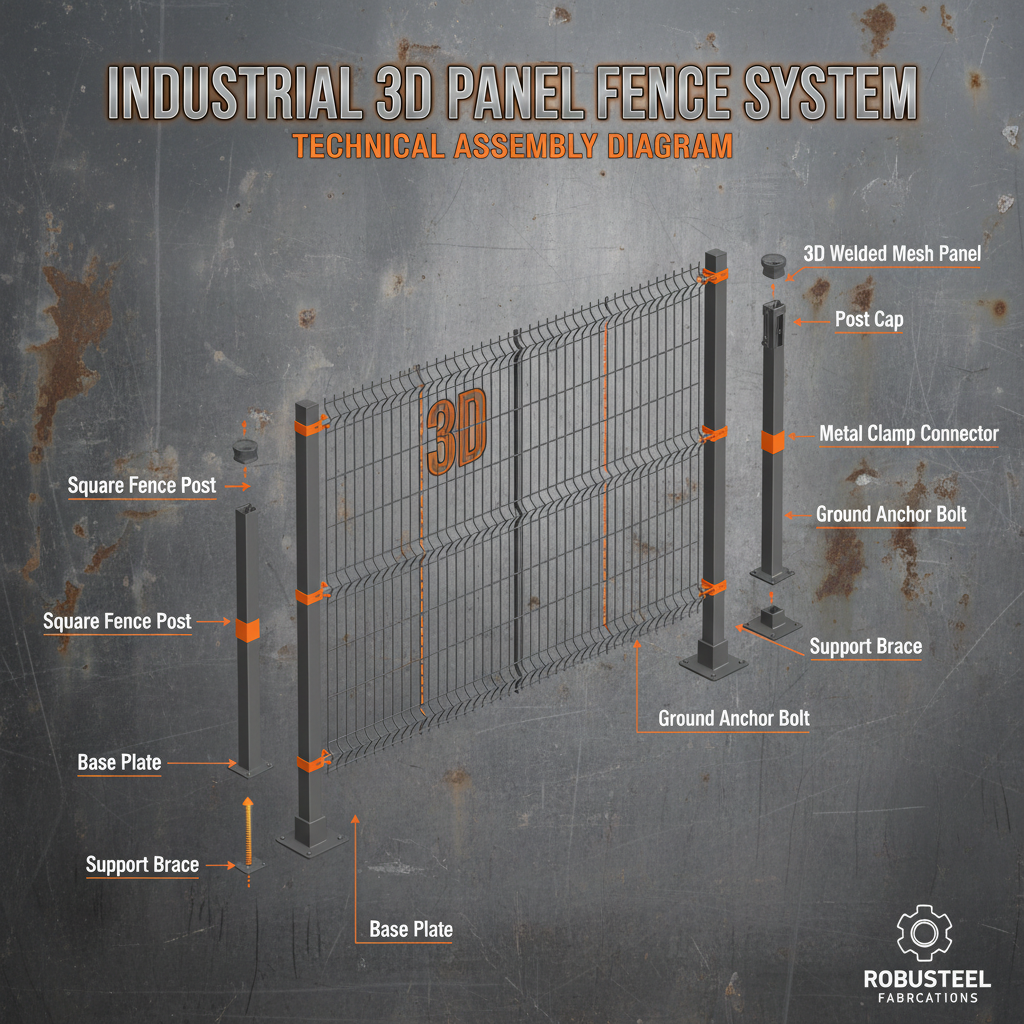3d Panel Fence