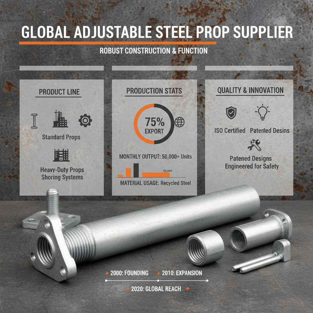 adjustable steel prop Supplier