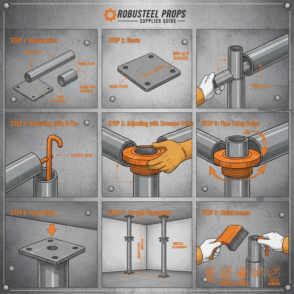 adjustable steel prop Supplier