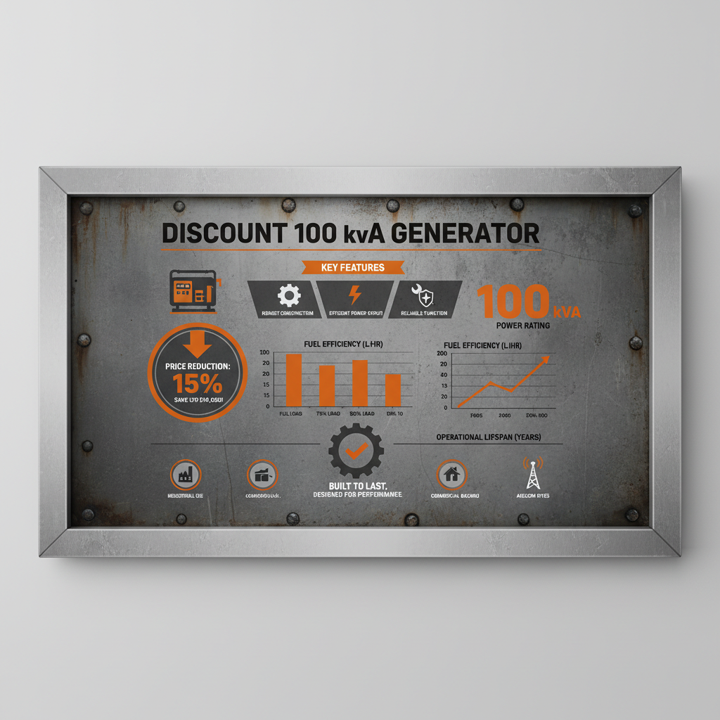 Discount 100 kva generator