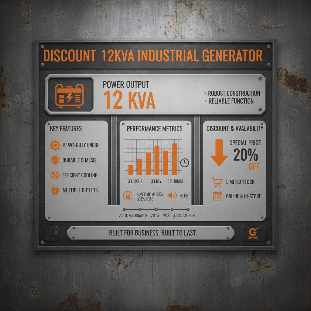 Discount 12kva generator