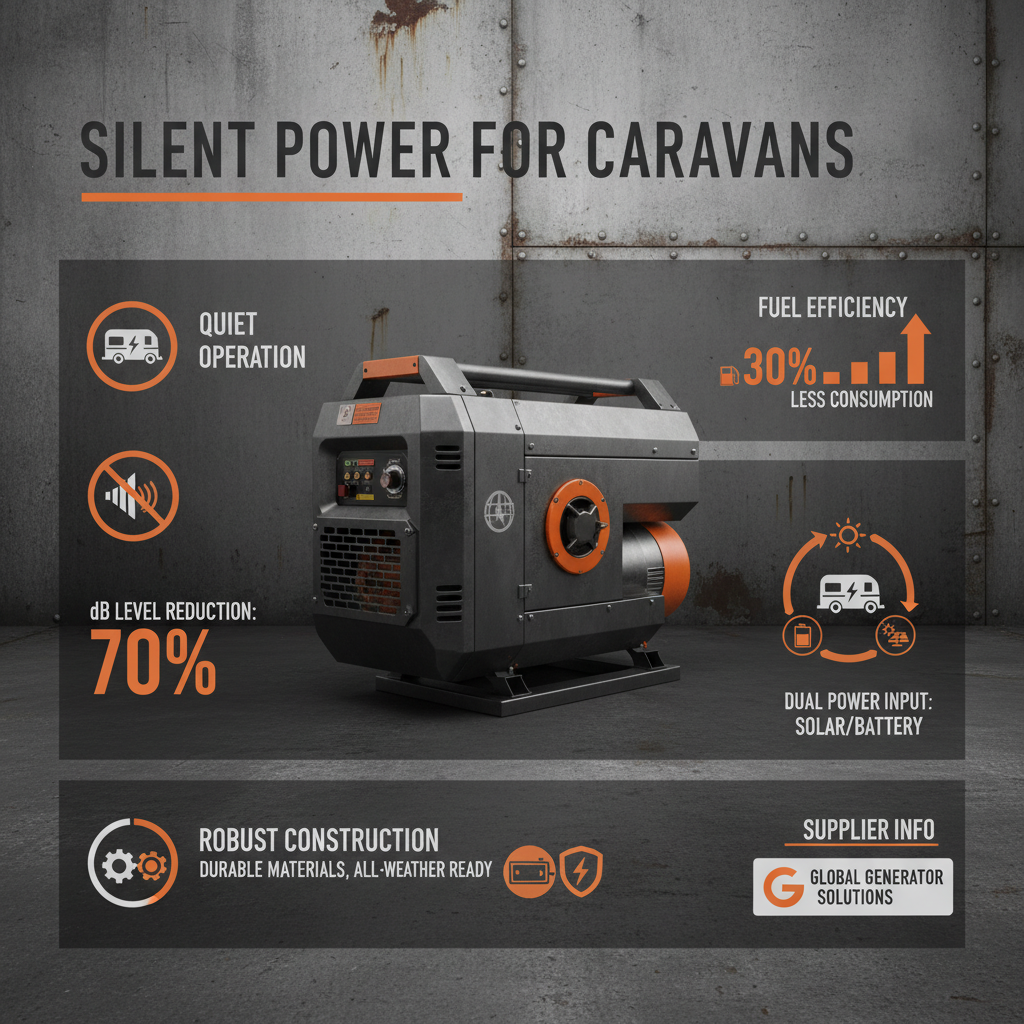 silent generator for caravan Supplier