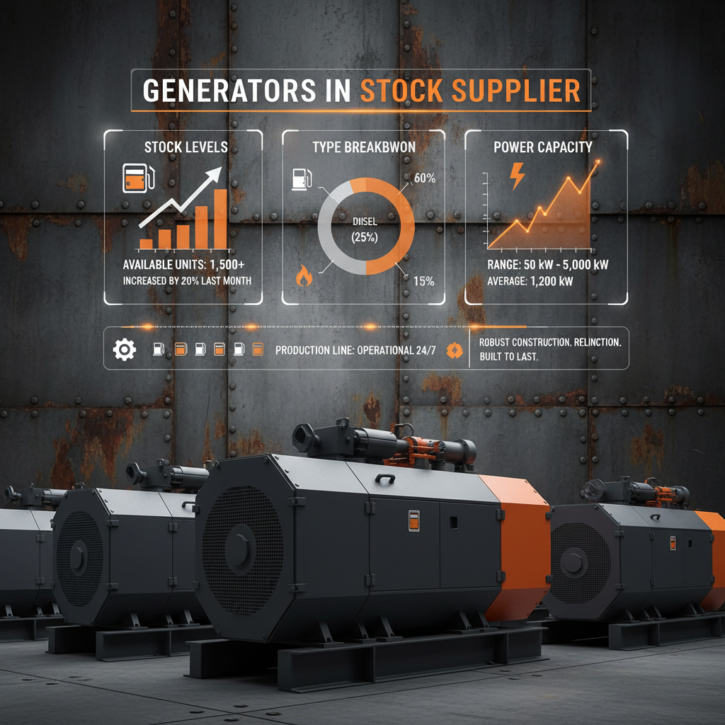 generators in stock Supplier
