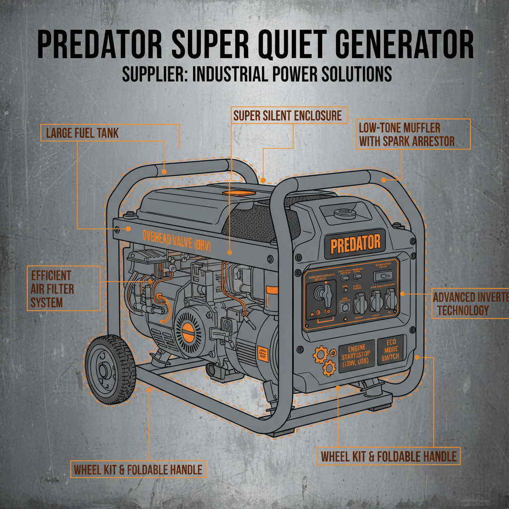 predator super quiet generator Supplier