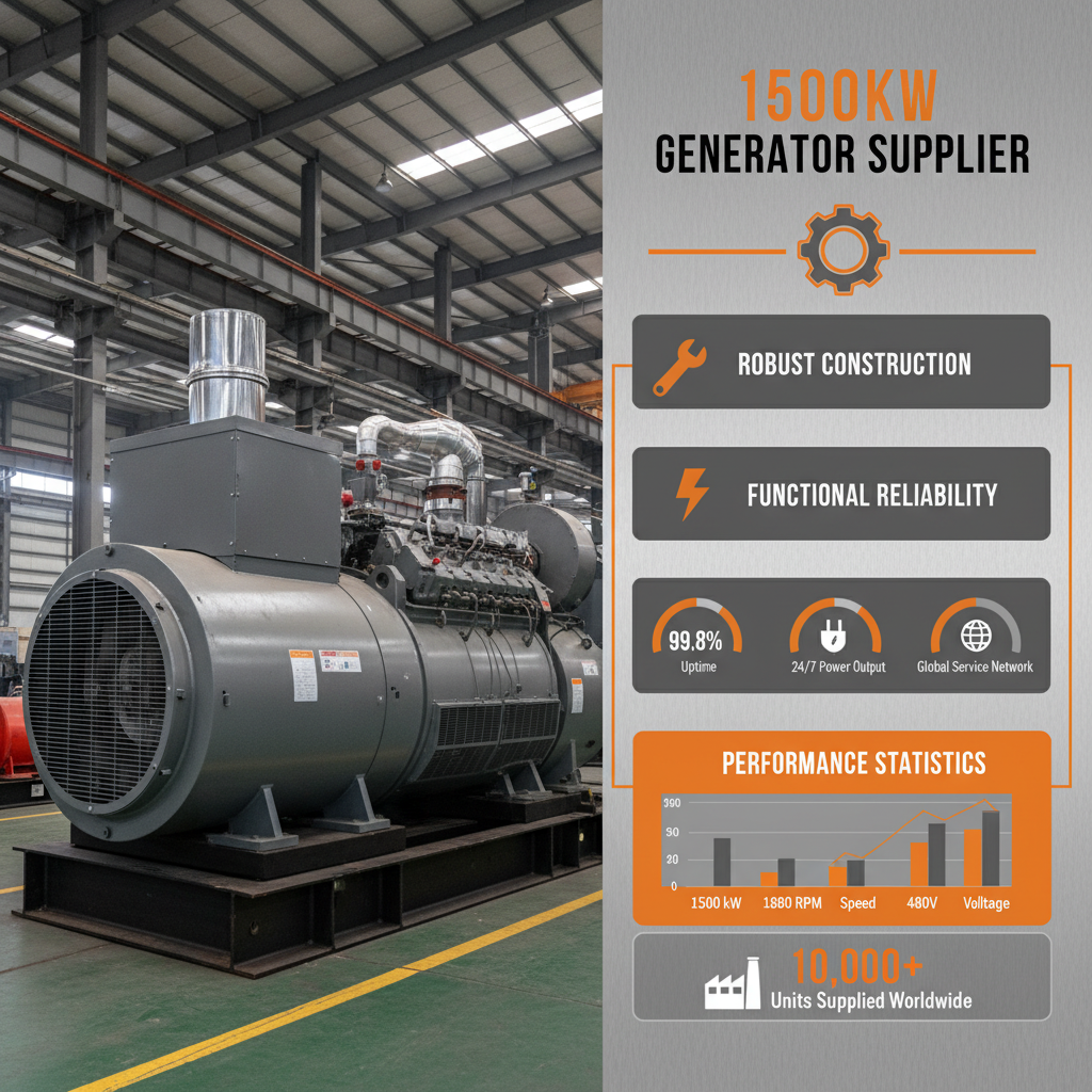 1500kw generator Supplier