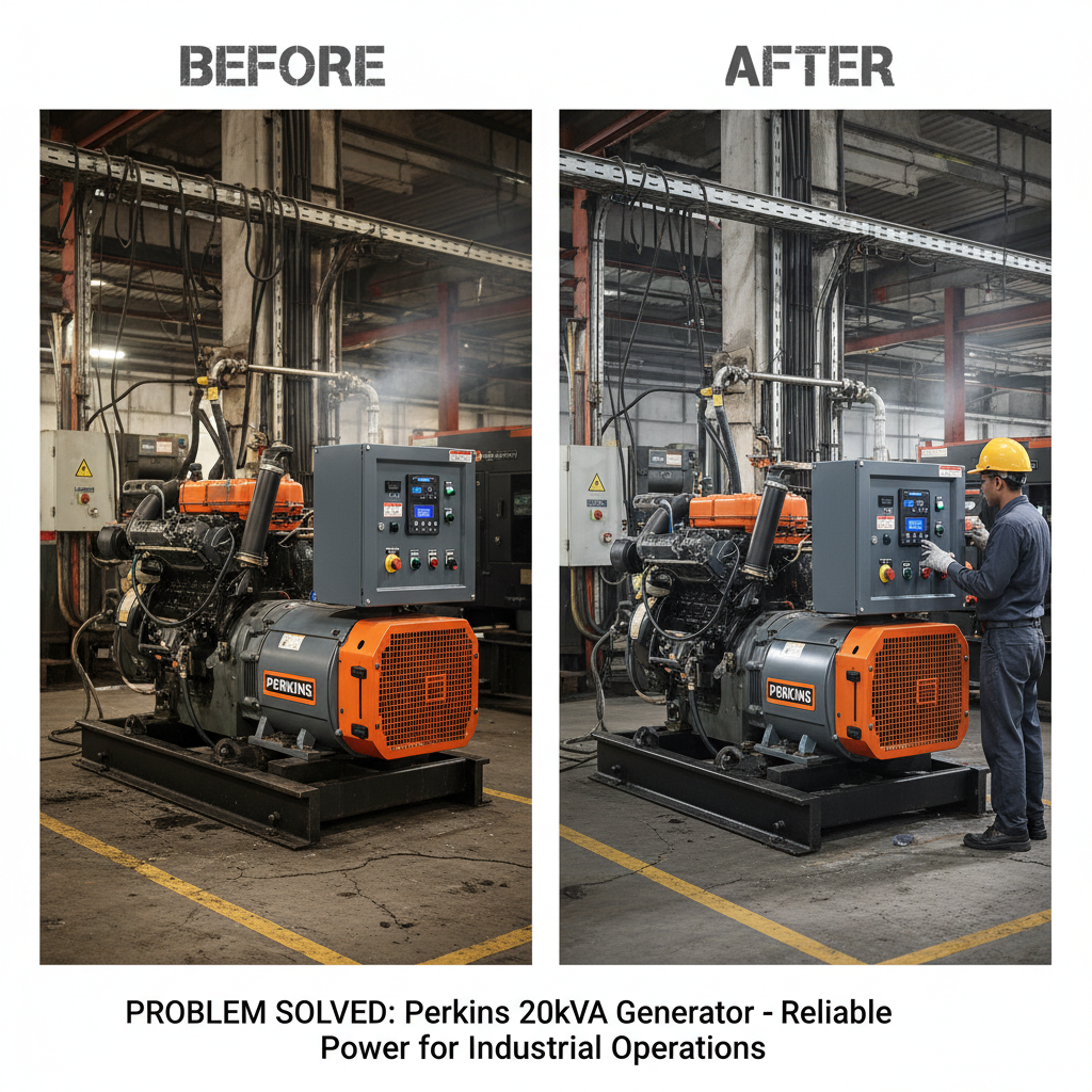 perkins generator 20kva Supplier