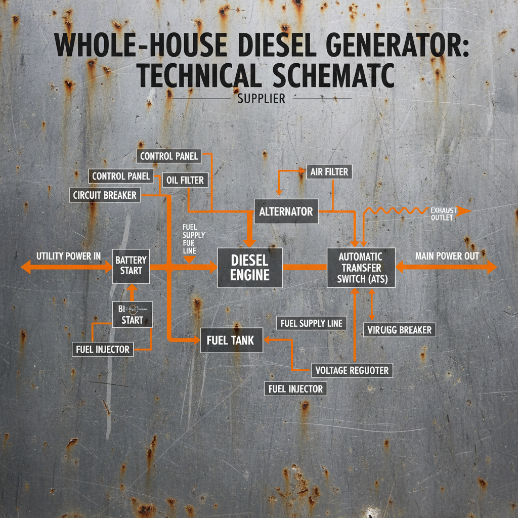 diesel generator for whole house Supplier