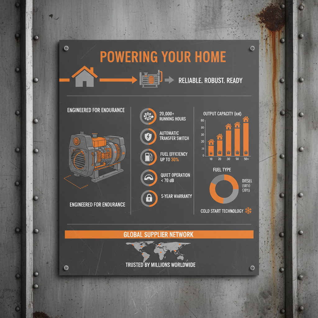 diesel generator for whole house Supplier