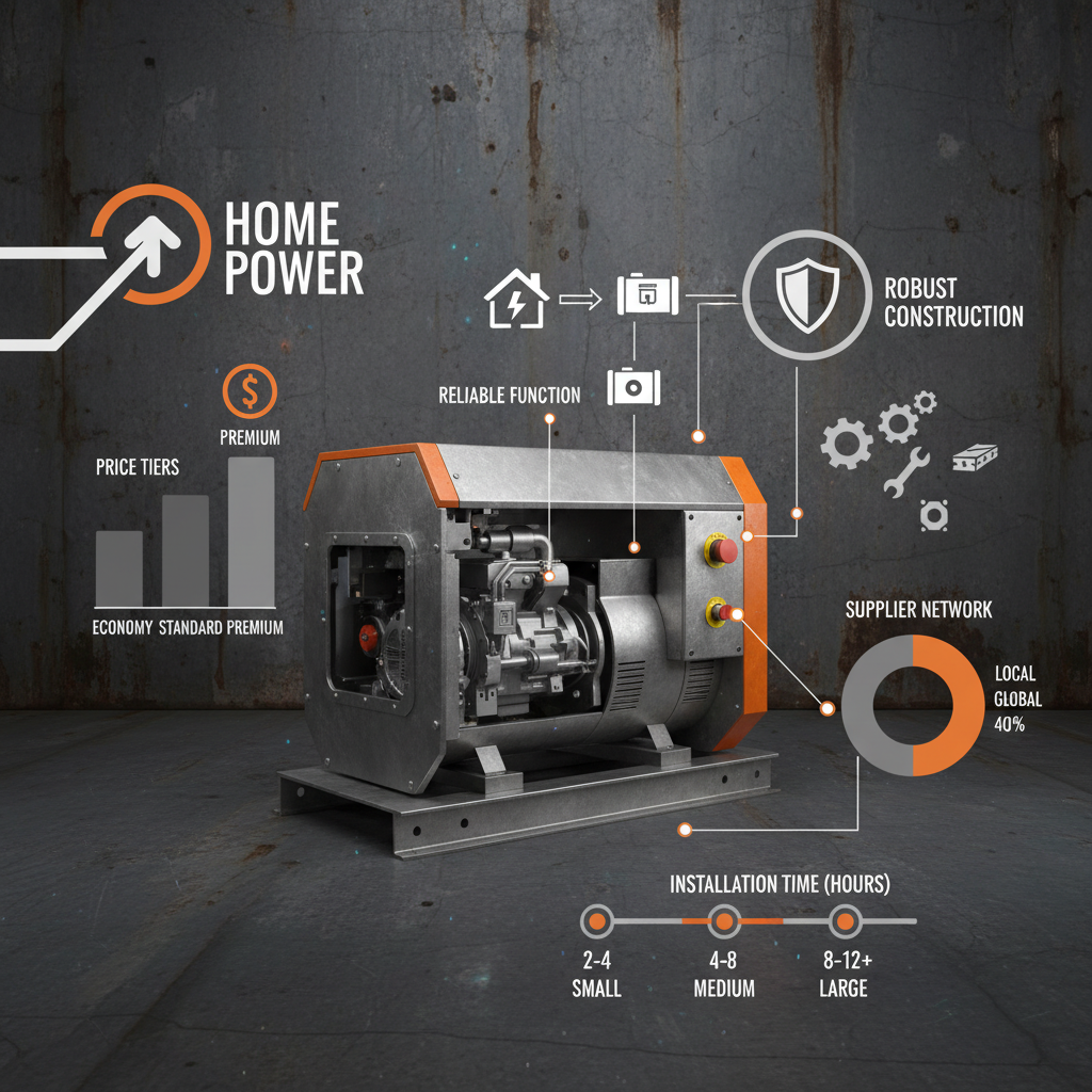 diesel generator for home price Supplier