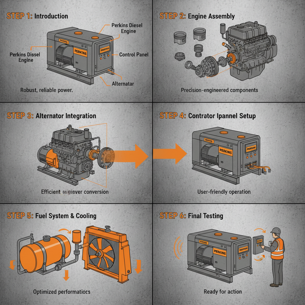 perkins diesel generator set Supplier