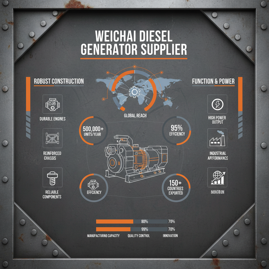 weichai diesel generator Supplier