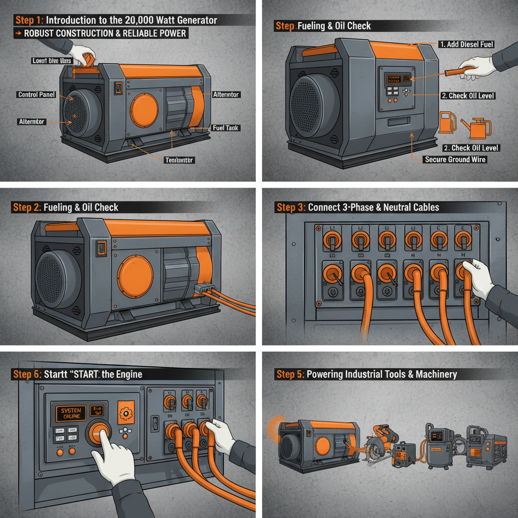 20 000 watt generator Supplier