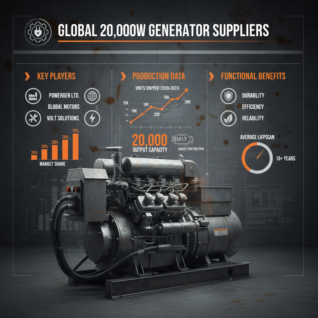 20 000 watt generator Supplier