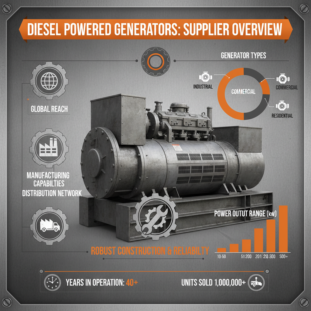 diesel powered generators Supplier