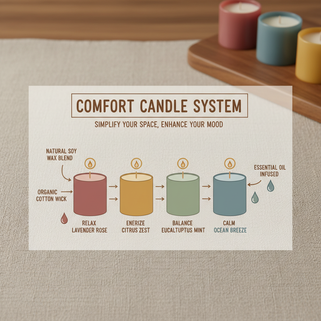 colored candles
