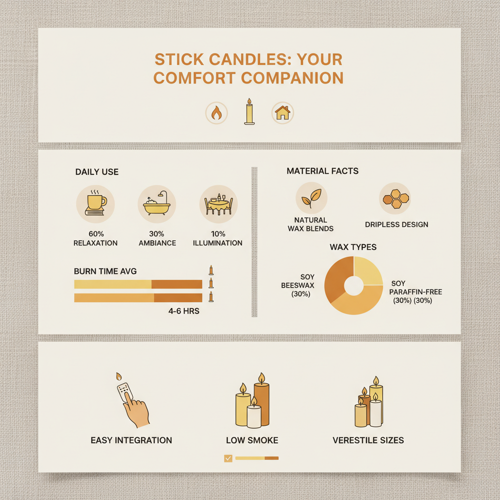 stick candles
