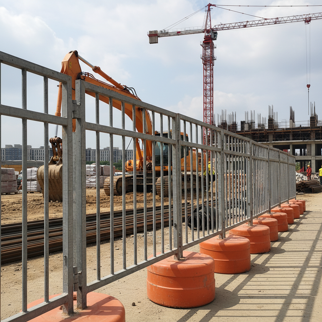 China Temporary Fence with Concrete Filled A Comprehensive Security Solution