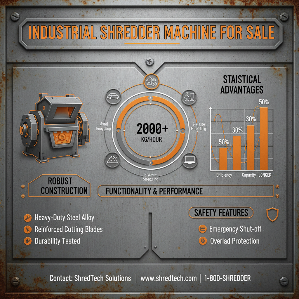 Comprehensive Guide to Industrial Shredder Machine for Sale and Applications