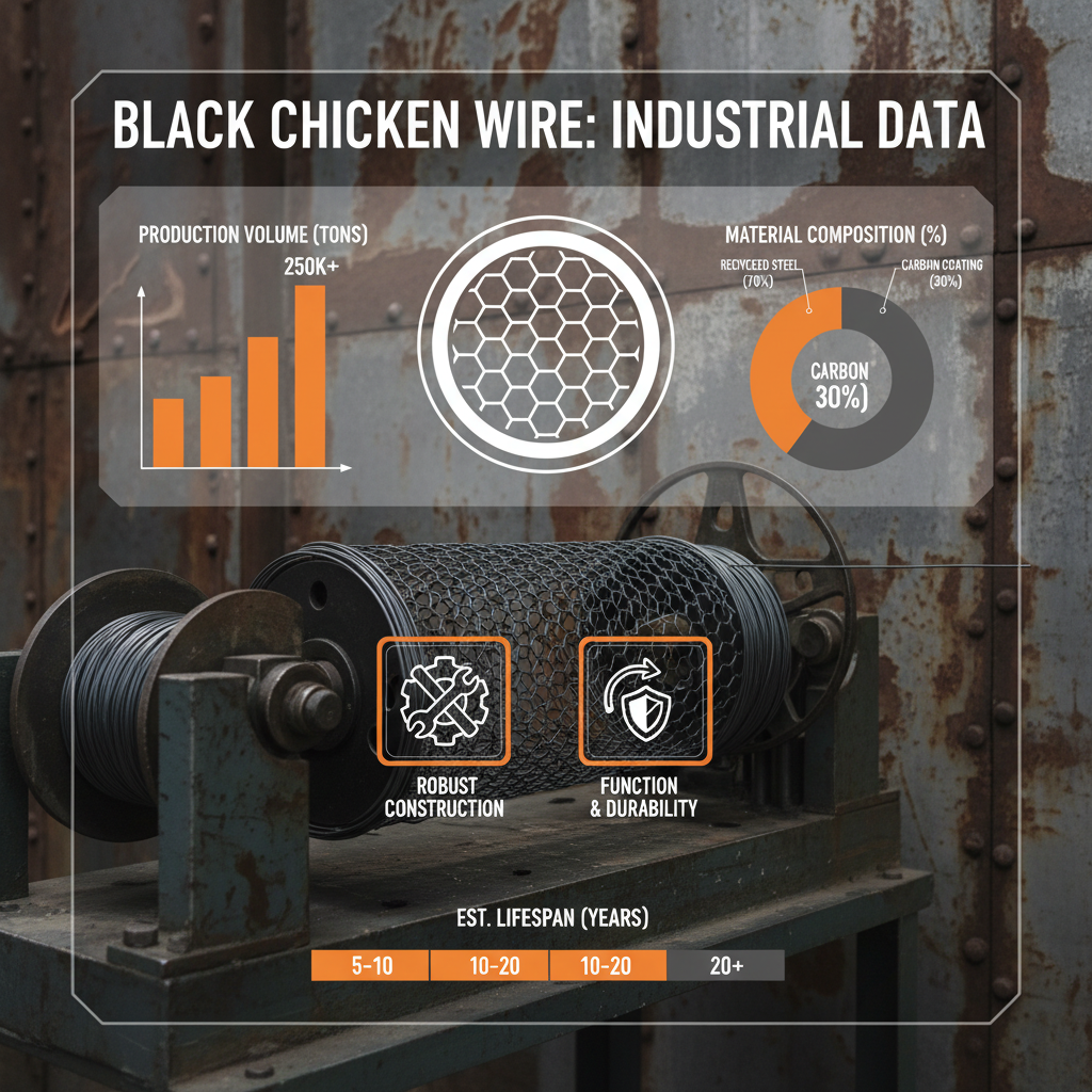 The Versatile Applications and Economic Impact of Black Chicken Wire