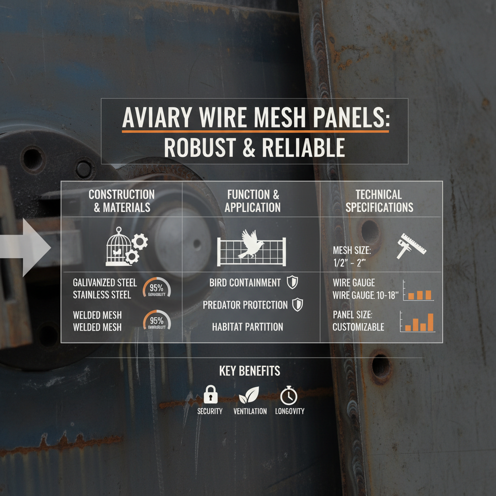 Aviary Wire Mesh Precision Durability