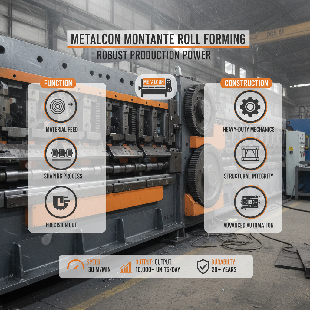 Advancements in metalcon montante roll forming machine Technology for Modern Construction