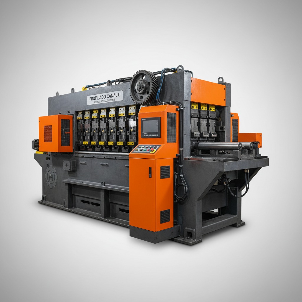 Optimizing Construction with the perfil canal u metalcon estructural machine