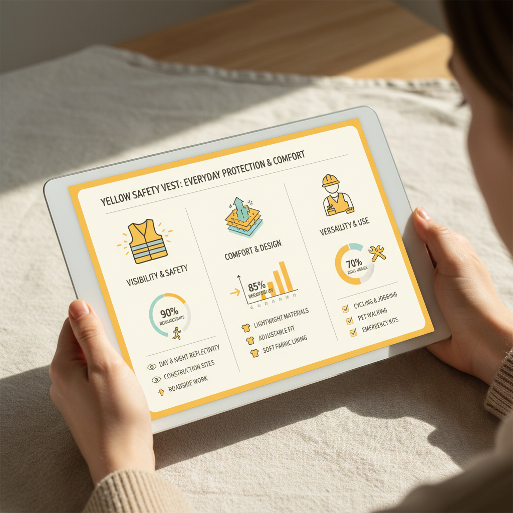 The Vital Role of the Yellow Safety Vest in Workplace Protection