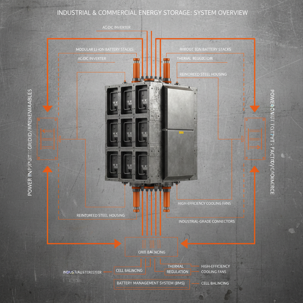 Advancing Industrial and Commercial Energy Storage for a Sustainable Future