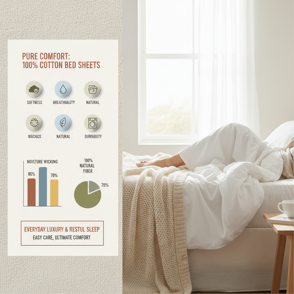 Investing in Comfort and Quality A Guide to the Best 100 Cotton Bed Sheet Set