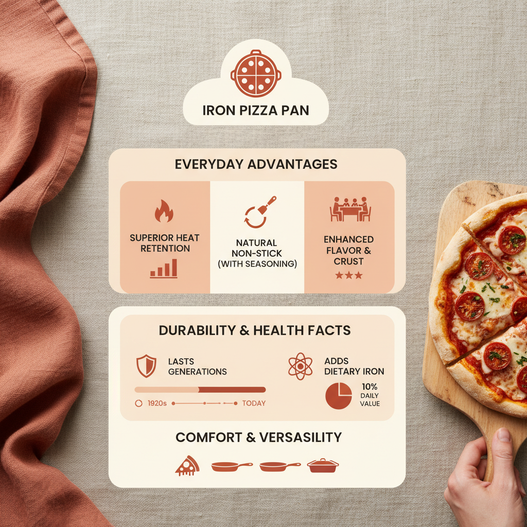 The Enduring Appeal of the Iron Pizza Pan for Superior Baking Results