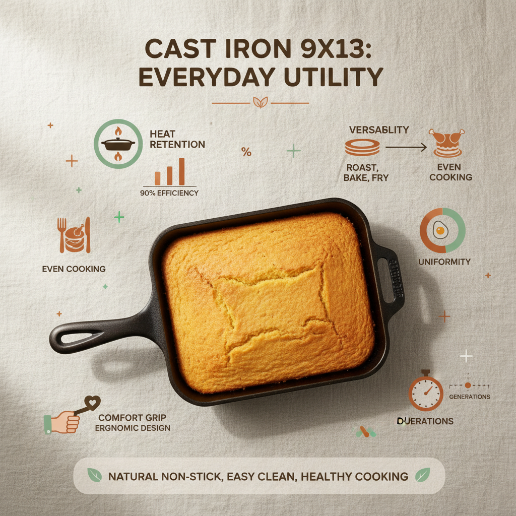The Enduring Quality of Cast Iron 9x13 Pans A Culinary Tradition
