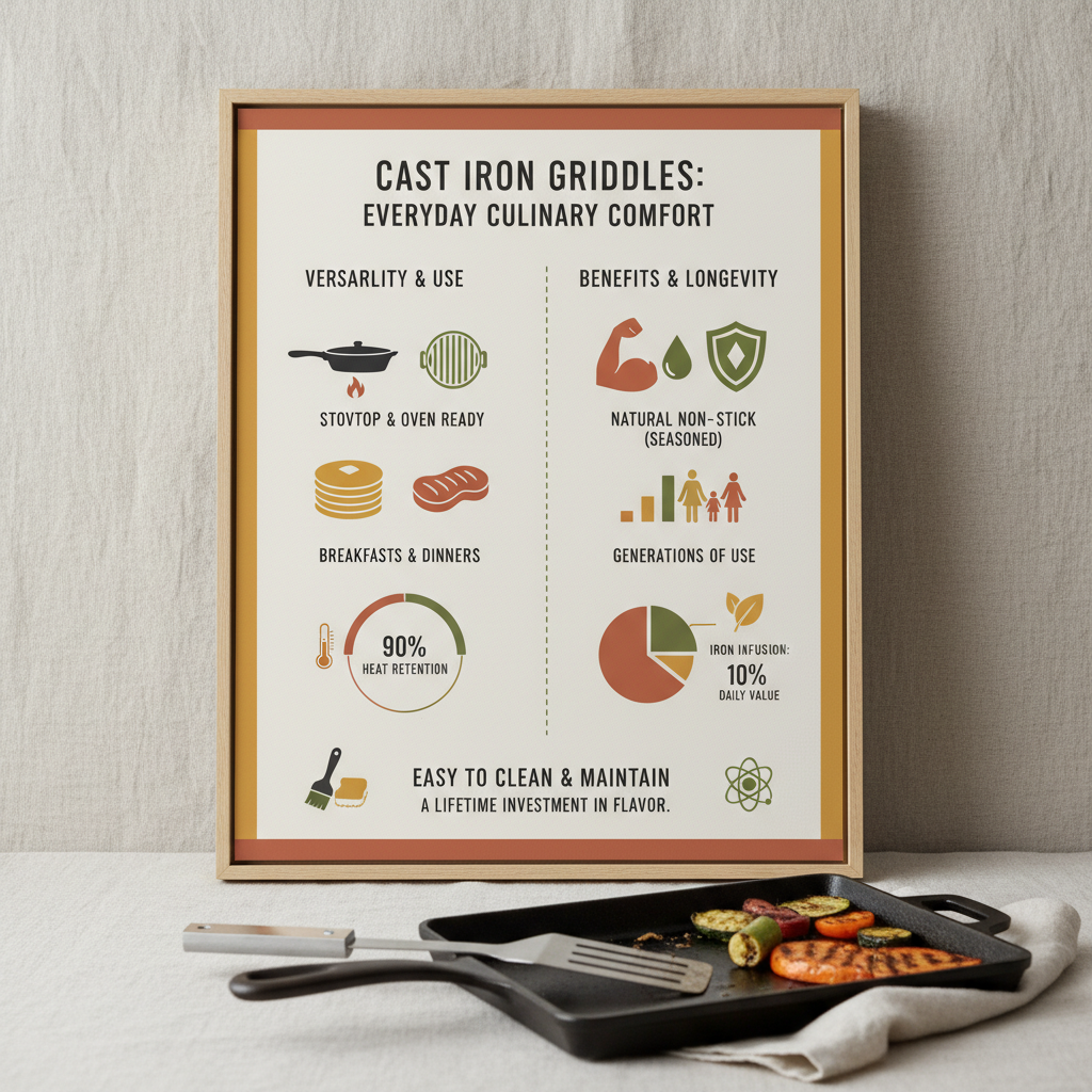 The Enduring Popularity of Cast Iron Griddles for Modern Cooking