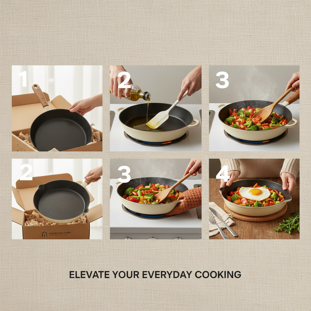 Exploring the Versatility and Benefits of the Cast Iron Enamel Frying Pan