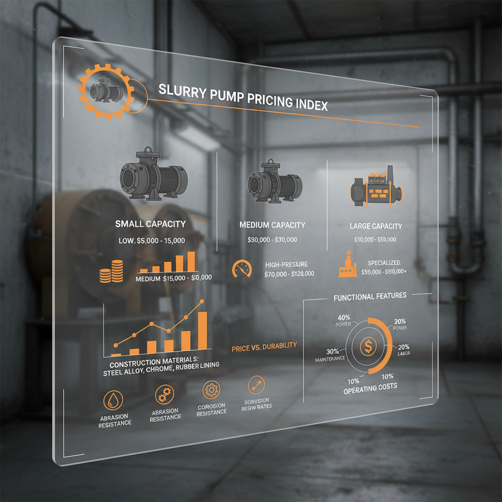slurry pump price