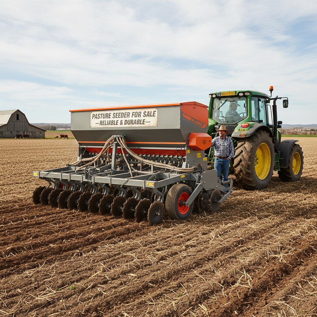 Maximize Pasture Productivity with a Reliable Pasture Seeder for Sale