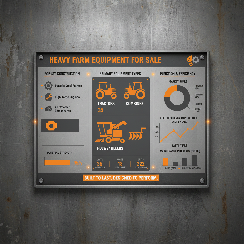 Investing in Heavy Farm Equipment for Sale Modern Agricultural Solutions