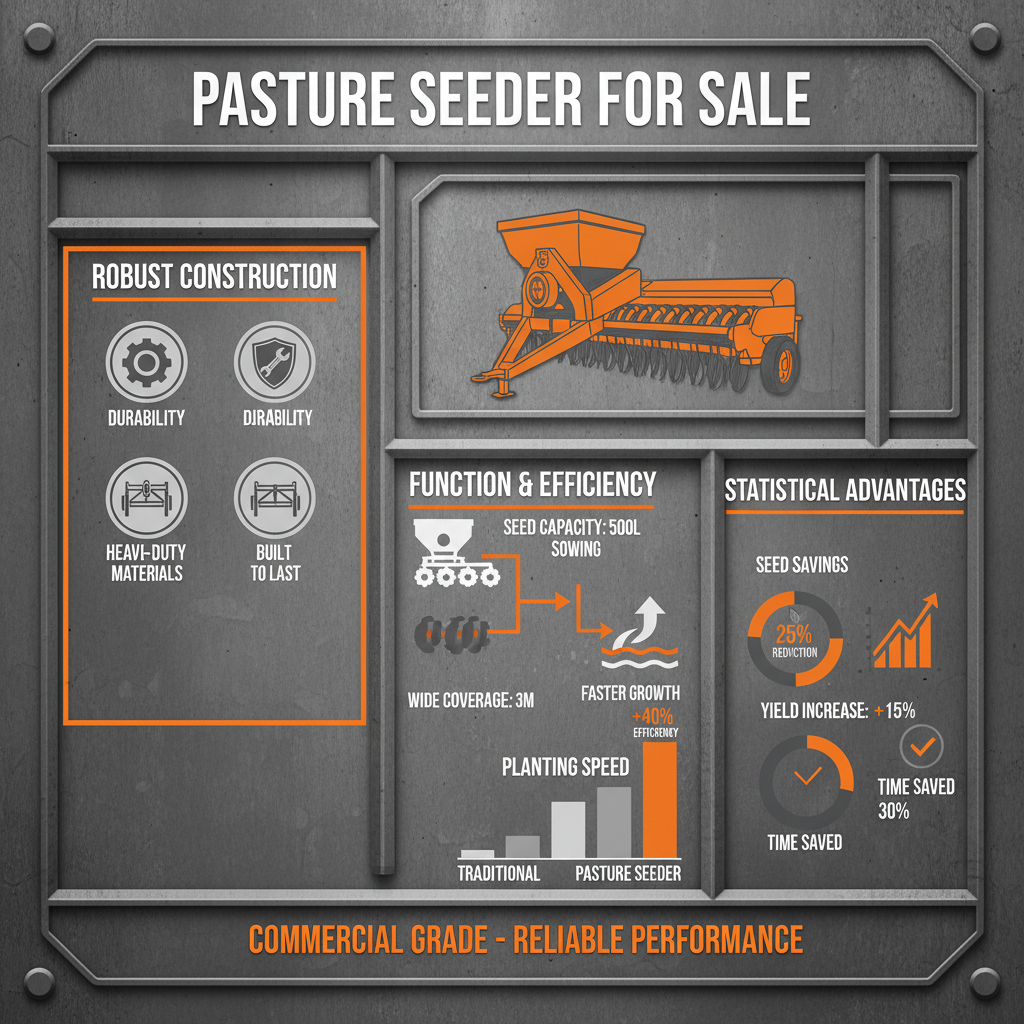 Maximize Pasture Productivity with a Reliable Pasture Seeder for Sale