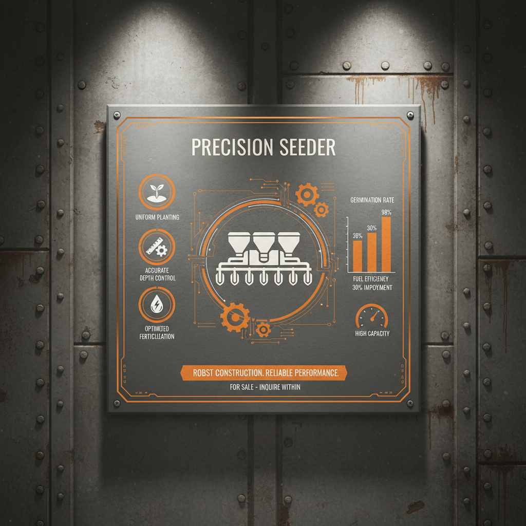Enhancing Crop Yields with Advanced Precision Seeder for Sale Solutions