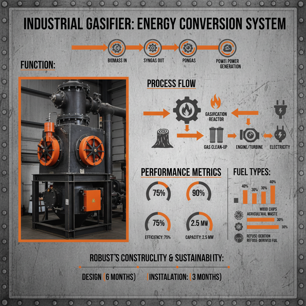 Advancing Sustainable Energy Solutions with Innovative Gasifier Technology