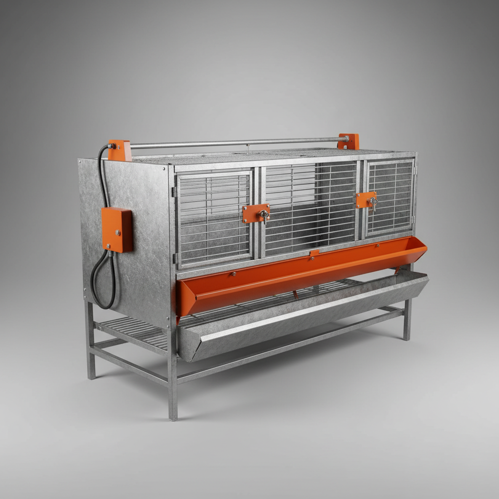 Optimizing Growth with Efficient Fattening Rabbit Cage Systems