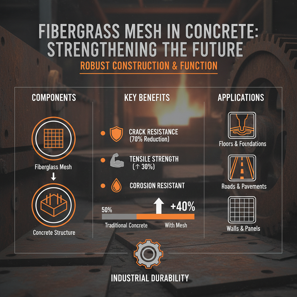 Exploring the Advantages of Fiberglass Mesh in Concrete for Modern Construction