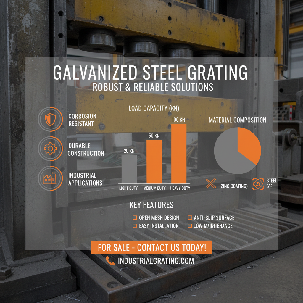 Discover Durable Galvanized Grating for Sale and Enhance Your Projects