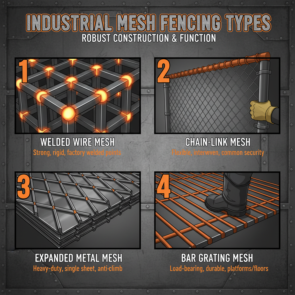 Understanding the Diverse Applications of Types of Mesh Fencing Globally