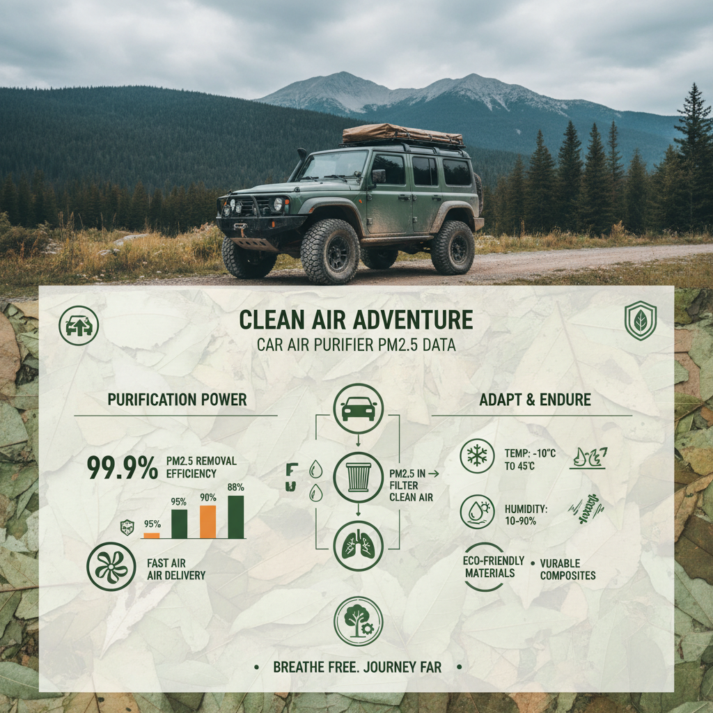 Improve Your Car Cabin Air Quality with a PM2.5 Car Air Purifier