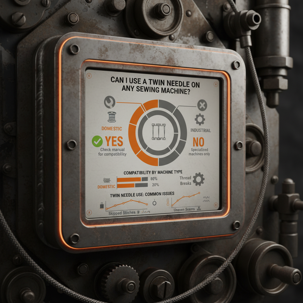 Can I Use A Twin Needle On Any Sewing Machine A Comprehensive Guide