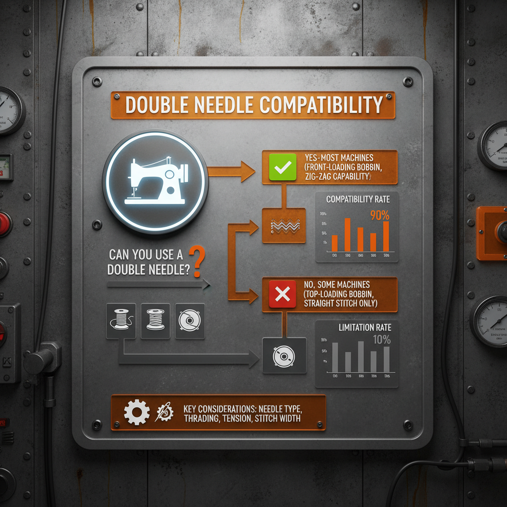 Can You Use a Double Needle on Any Sewing Machine A Comprehensive Guide