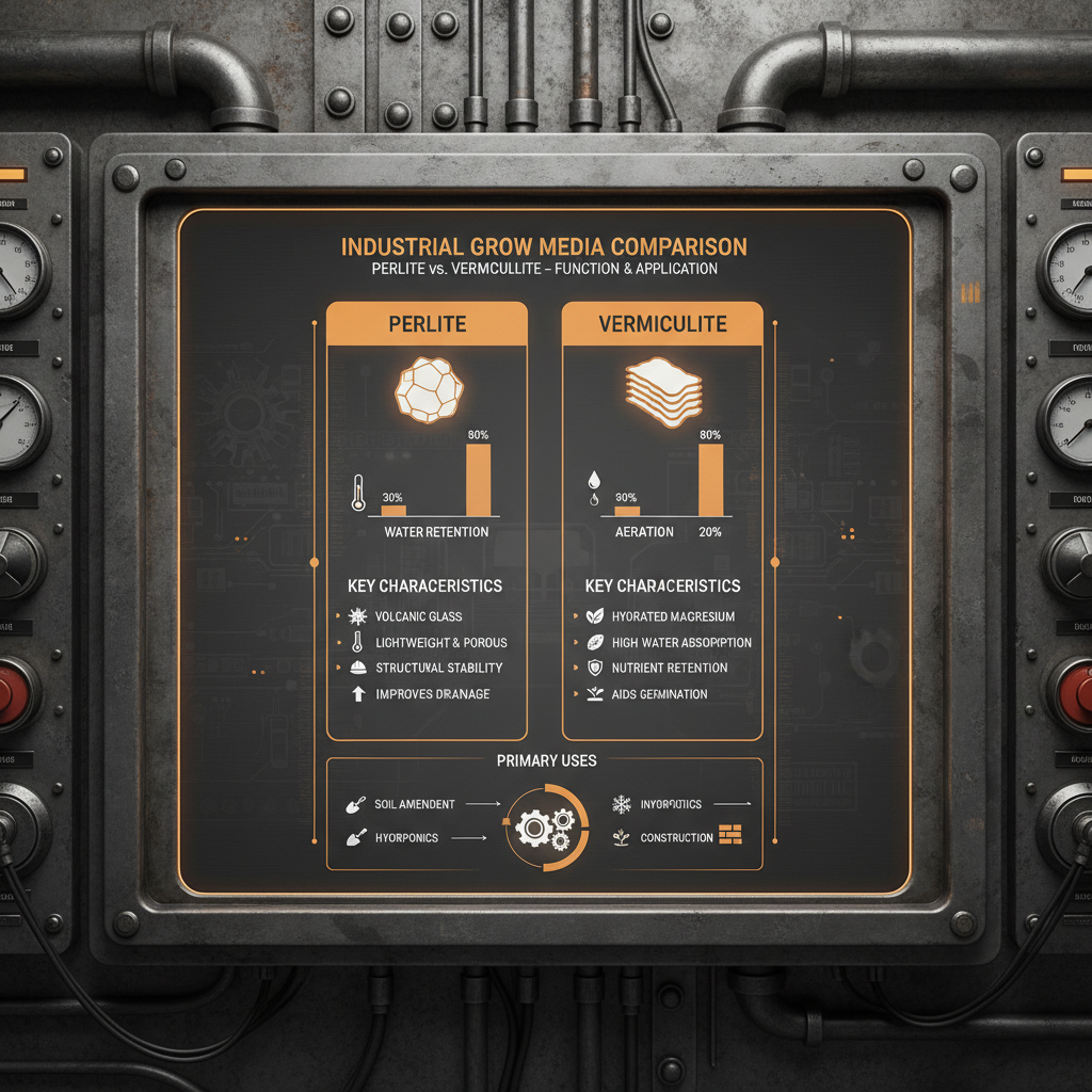 Exploring Perlite versus Vermiculite for Horticulture and Construction Applications