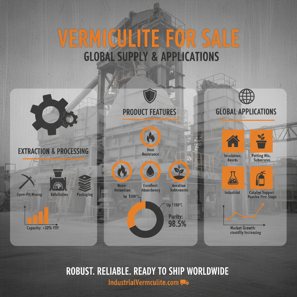 Discover Premium Vermiculite for Sale and Its Diverse Applications