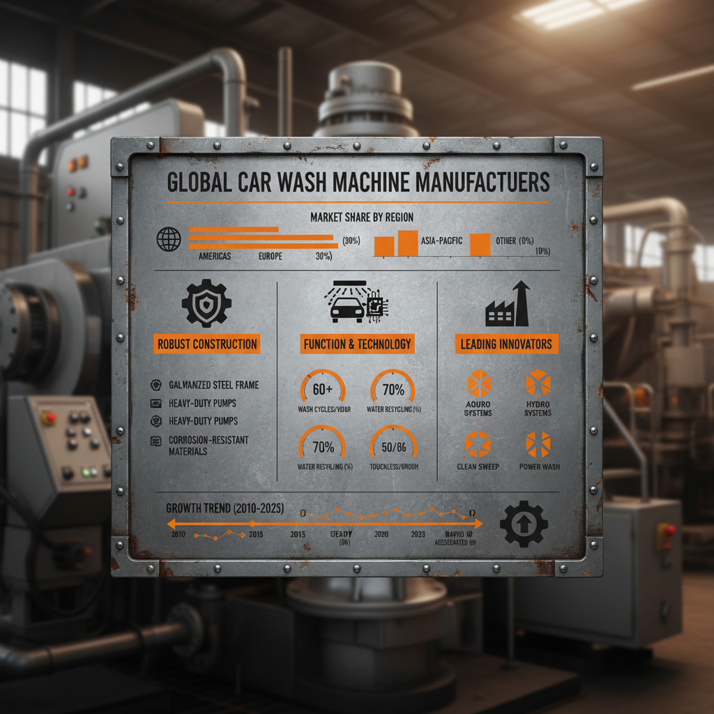 Exploring the World of Car Wash Machine Manufacturers and Industry Trends